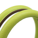 エルメス HERMES キャンディ バーキン30 キウイ×リケン ヴォーエプソン ハンドバッグ シルバー金具 黄緑 緑