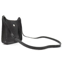 エルメス HERMES ヴェスパ TPM ブラック ニロティカス ショルダーバッグ シルバー金具 黒 クロコ