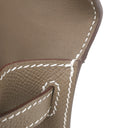 エルメス HERMES ミニケリードゥ 外縫い エトゥープ ヴォーエプソン 2WAYバッグ シルバー金具 新品 未使用 グレージュ ショルダー