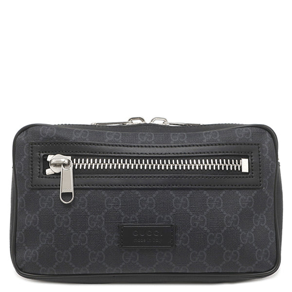 グッチ GUCCI ソフト ベルトバッグ 474293 ブラック GGスプリーム
