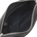 グッチ GUCCI ソフト ベルトバッグ 474293 ブラック GGスプリームキャンバス ボディバッグ シルバー金具 ウェブライン ウエストバッグ