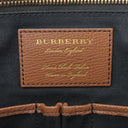 バーバリー BURBERRY ビジネスバッグ ブラウン×ベージュ レザー コットンキャンバス 2WAYバッグ ゴールド金具 ブリーフケース 書類かばん ショルダーバッグ