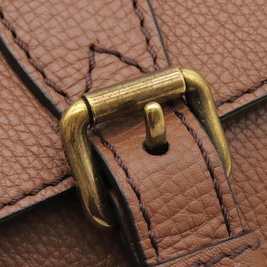 バーバリー BURBERRY ビジネスバッグ ブラウン×ベージュ レザー コットンキャンバス 2WAYバッグ ゴールド金具 ブリーフケース 書類かばん ショルダーバッグ