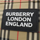 バーバリー BURBERRY ヴィンテージチェック トート 8017740 アーカイブベージュ コットン 2WAYバッグ シルバー金具 黒 赤 ロゴ ショルダー