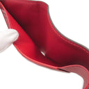 ルイヴィトン LOUIS VUITTON ポルトフォイユ ヴィクトリーヌ N41659 レッド ダミエキャンバス 三つ折り財布 赤 茶 コンパクトウォレット