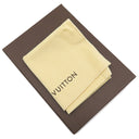 ルイヴィトン LOUIS VUITTON ポルトフォイユ トレゾール M61736 モノグラム モノグラムキャンバス 二つ折り財布 ゴールド金具 茶 L字ファスナー イニシャル刻印あり