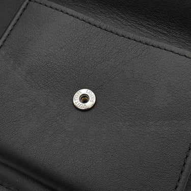 ルイヴィトン LOUIS VUITTON ポルトフォイユ マルコ M81742 ノワール レザー LVアエログラム 二つ折り財布 ブラック金具 黒