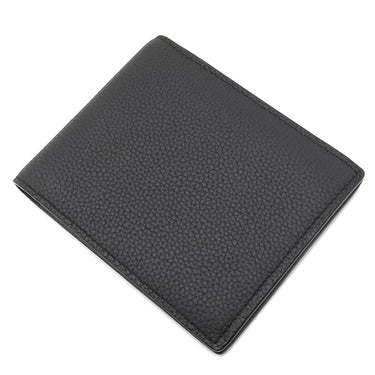 ルイヴィトン LOUIS VUITTON ポルトフォイユ マルコ M81742 ノワール レザー LVアエログラム 二つ折り財布 ブラック金具 黒