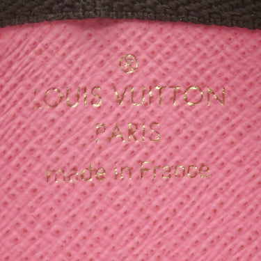 ルイヴィトン LOUIS VUITTON カードキーケース ポシェット クレ M81639 モノグラム モノグラムキャンバス コインケース ゴールド金具 茶 キーチェーン付き ヴィヴィエンヌ