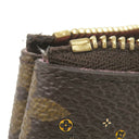 ルイヴィトン LOUIS VUITTON カードキーケース ポシェット クレ M81639 モノグラム モノグラムキャンバス コインケース ゴールド金具 茶 キーチェーン付き ヴィヴィエンヌ