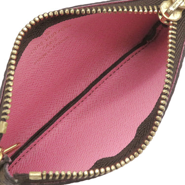 ルイヴィトン LOUIS VUITTON カードキーケース ポシェット クレ M81639 モノグラム モノグラムキャンバス コインケース ゴールド金具 茶 キーチェーン付き ヴィヴィエンヌ
