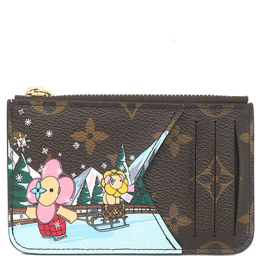 ルイヴィトン LOUIS VUITTON ポルトカルト ロミー M82939 モノグラム×マルチカラー モノグラムキャンバス カードケース ゴールド金具 ヴィヴィエンヌ フラグメントケース