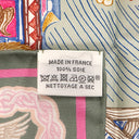 エルメス HERMES カレ90 CARRE ヴェールアマンド×ローズ シルク スカーフ 【SUPER SILK QUEST/スーパー シルク クエスト】