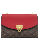 ルイヴィトン LOUIS VUITTON サン プラシード M43713 スリーズ モノグラムキャンバス ショルダーバッグ ゴールド金具 茶 チェーンショルダー