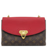 ルイヴィトン LOUIS VUITTON サン プラシード M43713 スリーズ モノグラムキャンバス ショルダーバッグ ゴールド金具 茶 チェーンショルダー