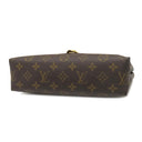 ルイヴィトン LOUIS VUITTON サン プラシード M43713 スリーズ モノグラムキャンバス ショルダーバッグ ゴールド金具 茶 チェーンショルダー