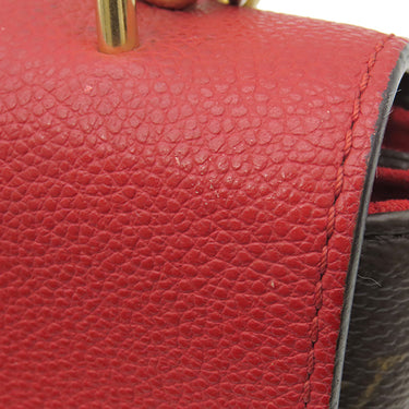 ルイヴィトン LOUIS VUITTON サン プラシード M43713 スリーズ モノグラムキャンバス ショルダーバッグ ゴールド金具 茶 チェーンショルダー