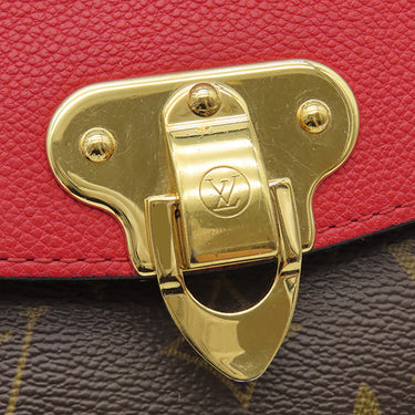 ルイヴィトン LOUIS VUITTON サン プラシード M43713 スリーズ モノグラムキャンバス ショルダーバッグ ゴールド金具 茶 チェーンショルダー