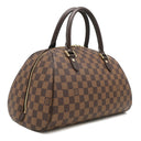 ルイヴィトン LOUIS VUITTON リベラMM N41434 ダミエエベヌ ダミエキャンバス ハンドバッグ ゴールド金具 ボストン