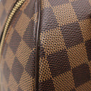 ルイヴィトン LOUIS VUITTON リベラMM N41434 ダミエエベヌ ダミエキャンバス ハンドバッグ ゴールド金具 ボストン
