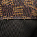 ルイヴィトン LOUIS VUITTON ディストリクト MM NM N41032 ダミエエベヌ ダミエキャンバス ショルダーバッグ ゴールド金具 茶 肩掛け