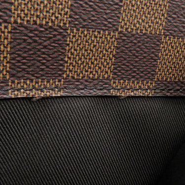 ルイヴィトン LOUIS VUITTON ディストリクト MM NM N41032 ダミエエベヌ ダミエキャンバス ショルダーバッグ ゴールド金具 茶 肩掛け