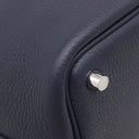 エルメス HERMES ピコタンロックPM ブルーニュイ トリヨンクレマンス ハンドバッグ シルバー金具 新品 未使用 ネイビー