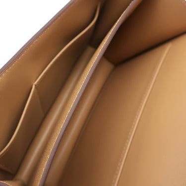 エルメス HERMES コンスタンス ミニ 3 ミロワール ビスキュイ ヴォーエプソン ショルダーバッグ ゴールド金具 新品 未使用 茶