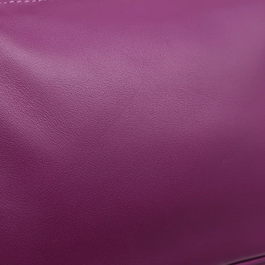 エルメス HERMES リンディ ミニ 20 アネモネ ヴォースイフト ショルダーバッグ シルバー金具 紫 リカラー有