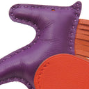 エルメス HERMES ロデオPM ペガサス バイオレット×コーネリアン×カプシーヌ アニョーミロ バッグチャーム 紫 赤 オレンジ