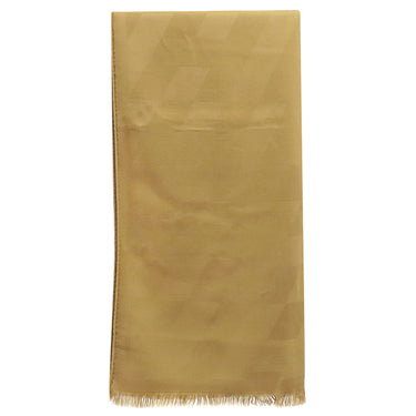 エルメス HERMES ジャガード ベージュ カシミヤ シルク ストール ショール カシシル ソルド品