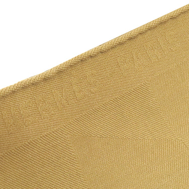 エルメス HERMES ジャガード ベージュ カシミヤ シルク ストール ショール カシシル ソルド品