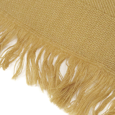 エルメス HERMES ジャガード ベージュ カシミヤ シルク ストール ショール カシシル ソルド品