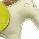 エルメス HERMES ロデオPM ペガサス クレ×ライム×チャイ アニョーミロ バッグチャーム オフホワイト 黄色 茶