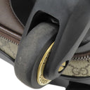 グッチ GUCCI サヴォイ キャビン トロリーバッグ スモール 693646 ベージュ×ブラウン GGスプリームキャンバス レザー キャリーバッグ ゴールド金具 スーツケース 4輪