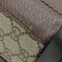 グッチ GUCCI サヴォイ キャビン トロリーバッグ スモール 693646 ベージュ×ブラウン GGスプリームキャンバス レザー キャリーバッグ ゴールド金具 スーツケース 4輪