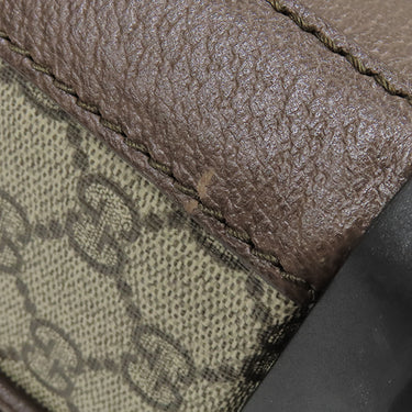 グッチ GUCCI サヴォイ キャビン トロリーバッグ スモール 693646 ベージュ×ブラウン GGスプリームキャンバス レザー キャリーバッグ ゴールド金具 スーツケース 4輪