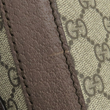 グッチ GUCCI サヴォイ キャビン トロリーバッグ スモール 693646 ベージュ×ブラウン GGスプリームキャンバス レザー キャリーバッグ ゴールド金具 スーツケース 4輪