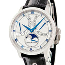 腕時計 モーリスラクロア Maurice Lacroix マスターピース ムーンフェイズ レトログラード MP6608-SS001-110-1 自動巻き メンズ 新品同様