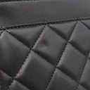 シャネル CHANEL マトラッセ チェーンウォレット ブラック ラムスキン チェーンウォレット ゴールド金具 黒 チェーンショルダー