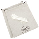 エルメス HERMES バウンシング H252010Z 02340 黒 キャンバス ゴートスキン #37.5 スニーカー 白 黒 フリンジ