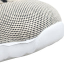 エルメス HERMES バウンシング H252010Z 02340 黒 キャンバス ゴートスキン #37.5 スニーカー 白 黒 フリンジ