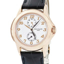 腕時計 パテックフィリップ PATEK PHILIPPE カラトラバ トラベルタイム 5134R-001 手巻き メンズ K18RG無垢 ホワイト 2タイムゾーン GMT