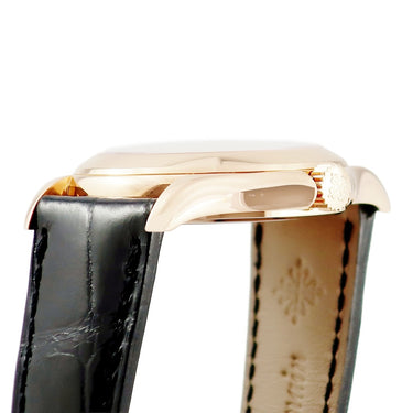 腕時計 パテックフィリップ PATEK PHILIPPE カラトラバ トラベルタイム 5134R-001 手巻き メンズ K18RG無垢 ホワイト 2タイムゾーン GMT