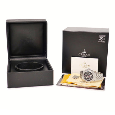 腕時計 クレドール Credor パシフィーク クロノグラフ GCBK999 6S77-0A10 自動巻き メンズ セイコー スモールセコンド 限定