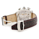 腕時計 セイコー SEIKO ガランテ スプリングドライブ クロノグラフ SBLA027 5R86-0AA0 自動巻き メンズ ボルドー×グレー GMT