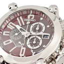 腕時計 セイコー SEIKO ガランテ スプリングドライブ クロノグラフ SBLA027 5R86-0AA0 自動巻き メンズ ボルドー×グレー GMT