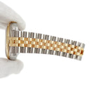 腕時計 ロレックス ROLEX デイトジャスト 36 116233 D番 自動巻き メンズ D番 K18YG×SS コンビ 彫りコンピューター ブラック