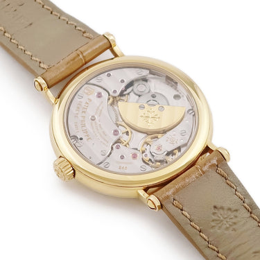 腕時計 パテックフィリップ PATEK PHILIPPE カラトラバ ウルトラシン 7200R-001 自動巻き メンズ レディース K18RG無垢 シースルーバック