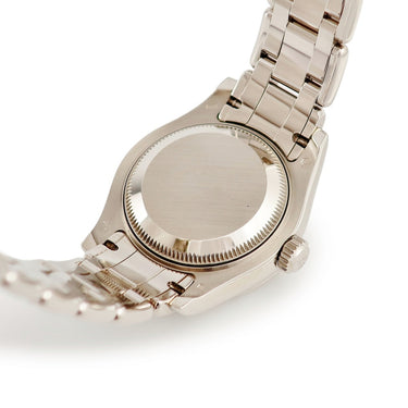 腕時計 ロレックス ROLEX デイトジャスト パールマスター 80319NG M番 自動巻き レディース M番 K18WG無垢 純正ダイヤ シェル